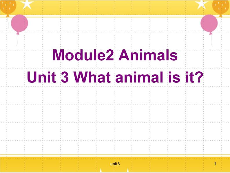 教科版六年级下册英语Unit 3《What animal is it》课件+教案+练习01