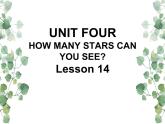 Unit 4 How many stars can you see Lesson 14 课件