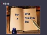 Unit3 What would u like Part A课件PPT
