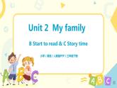 Unit 2 My family 人教版PEP英语三下 第六课时  课件+教案+练习