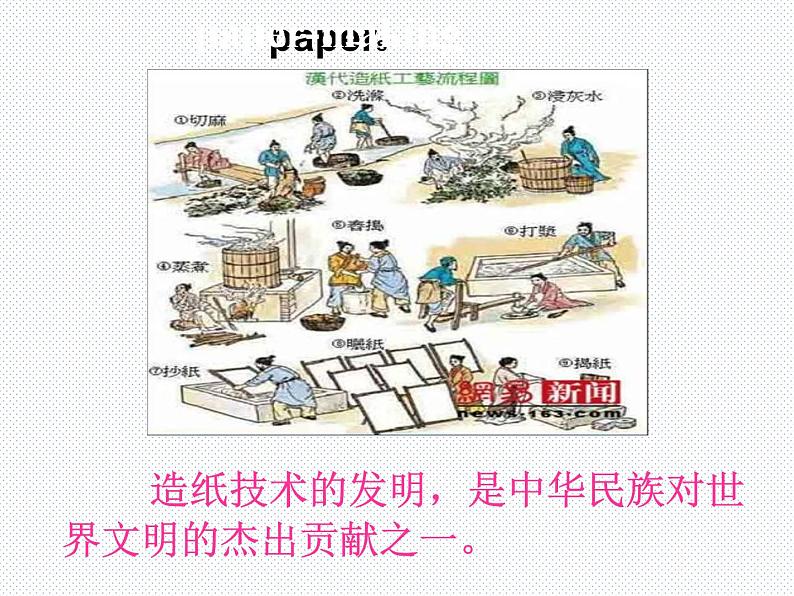 外研版（一起）英语四年级上册 Moudle 4 Unit 1 Chinese people invented paper. (3)（课件）05