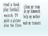外研版（一起）英語(yǔ)四年級(jí)上冊(cè) Module 3 Unit 1 She didn't walk to school.（課件）