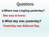 外研版（一起）英語(yǔ)四年級(jí)上冊(cè) Module 3 Unit 1 She didn't walk to school.（課件）
