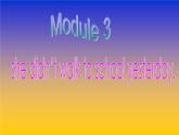 外研版（一起）英語(yǔ)四年級(jí)上冊(cè) Moduie 3 Unit 1 She didn't walk to school yesterday.(1)（課件）