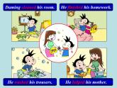 外研版（一起）英语四年级上册 Moduie 2 Unit 2Amy painted a picture.（课件）