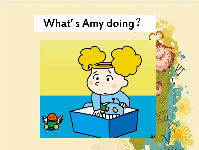 外研版（一起）英语四年级上册 Module 7 Unit 1 Did you take Amy's doll(3)（课件）04