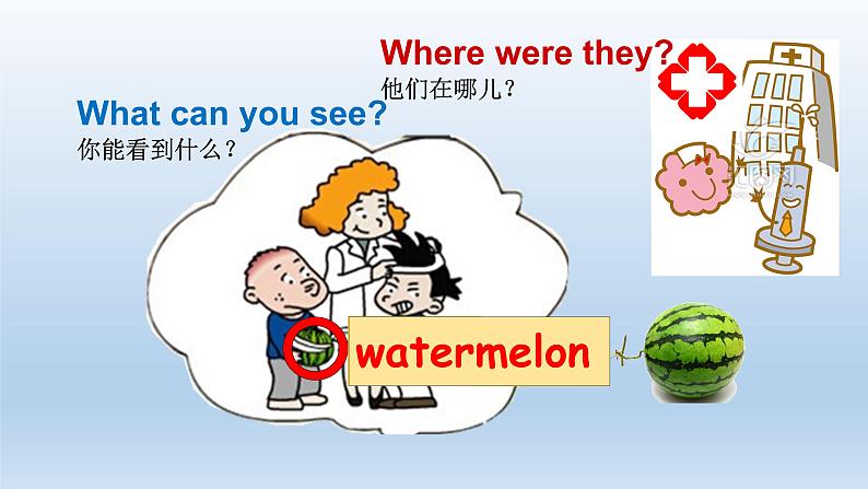 外研版（一起）英语四年级上册 Module 9 Unit 1 What happened to your head(1)（课件）04