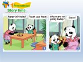 人教新起点版英语二年级上册 Unit 4 In the Community story time 01（课件）