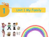 人教新起点版英语二年级上册 Unit 1《My Family》（lesson 1）01（课件）
