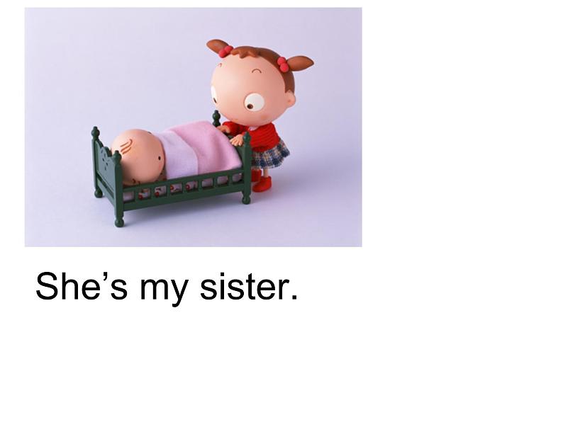 人教新起点版英语二年级上册 Unit 1 My Family Lesson 3_（课件）第5页