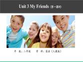人教新起点版英语二年级上册 Unit 3 My Friends  lesson 1 01（课件）