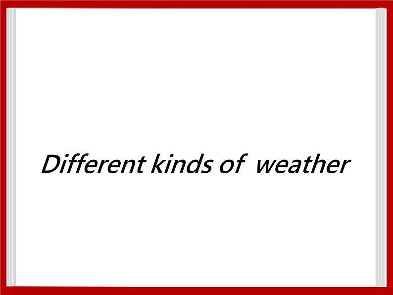 Unit 2 Weather Lesson 2 课件 1第6页