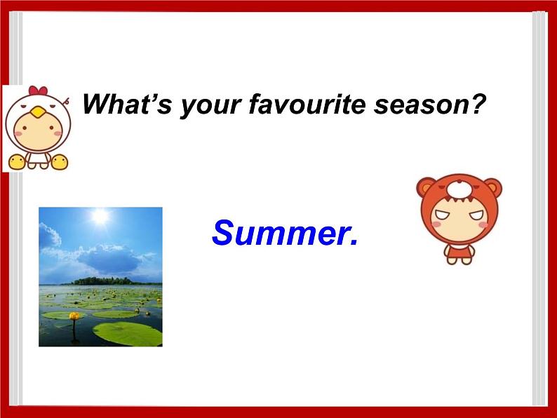 Unit 3 Seasons Lesson 2 课件 107