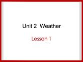 Unit 2 Weather Lesson 1 课件 1