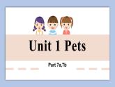 Unit 1 Pets Part 7a-7b课件+音频