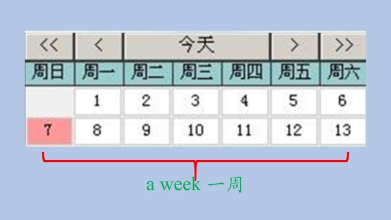 Unit 2 The days of the week Part 1-3.ppt课件 +素材07