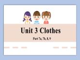 Unit 3 Clothes Part 7a-9课件+素材