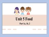 Unit 5 Food Part 1-2课件+素材