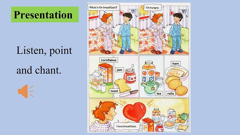 外研剑桥版英语三下Unit 5 Food Part 5-7课件第4页