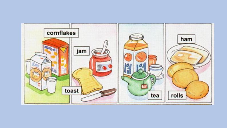 外研剑桥版英语三下Unit 5 Food Part 5-7课件第6页