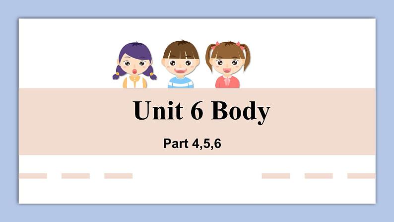 Unit 6 Body Part 4-6课件+素材01