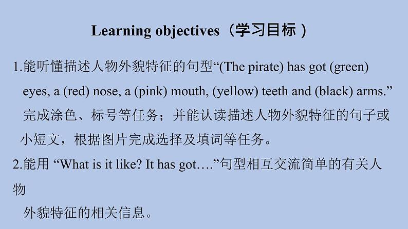 Unit 6 Body Part 4-6课件+素材02