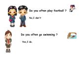四年級上冊英語人教版新起點Unit 1《Sports and Games》（Lesson 2）課件