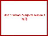 Unit 1 School Subjects Lesson 3 课件 3