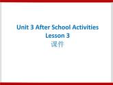 Unit 3 After School Activities Lesson 3 课件 3