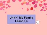 Unit 4 My Family Lesson 3 课件 2
