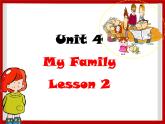 Unit 4 My Family Lesson 2  课件 1