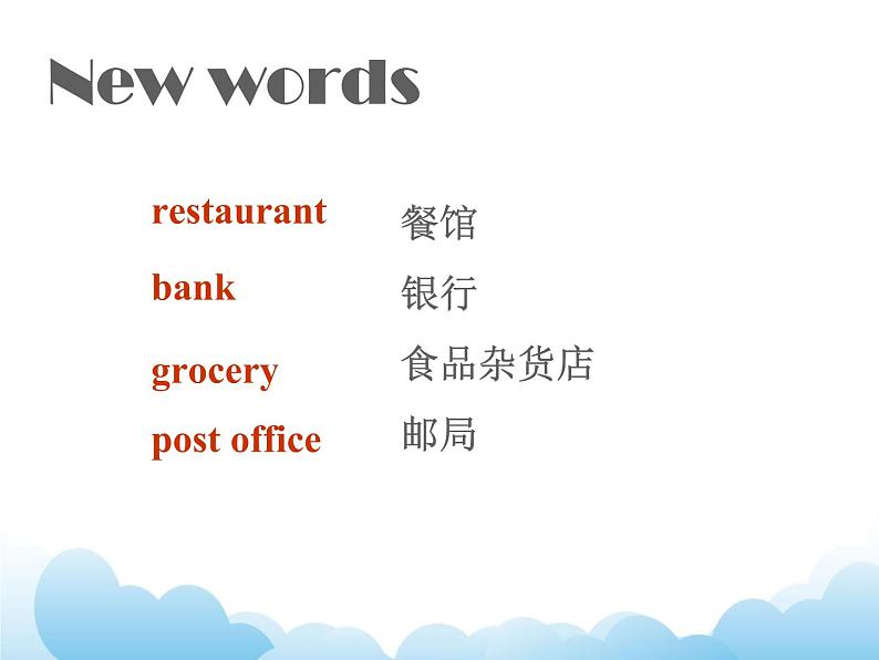 Unit 1 My Neighbourhood Lesson 1 课件103