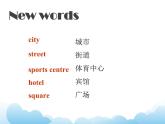 Unit 2 Cities Lesson 1 课件1