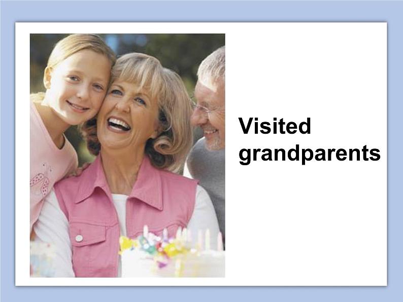 Unit 4 Last Weekend Lesson 3 课件 303