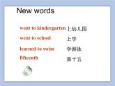 Unit 6 Growing Up Lesson 1 课件 1