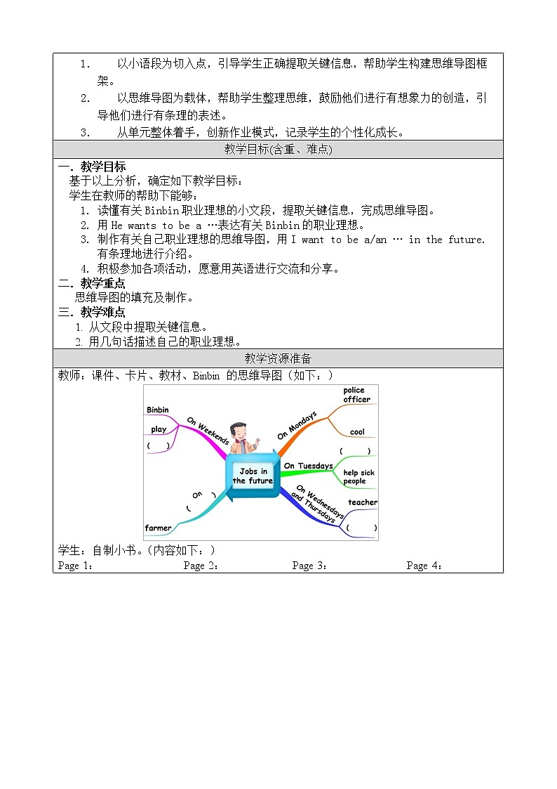 4年级上册英语人教版新起点Unit 6 lesson 3   教案03