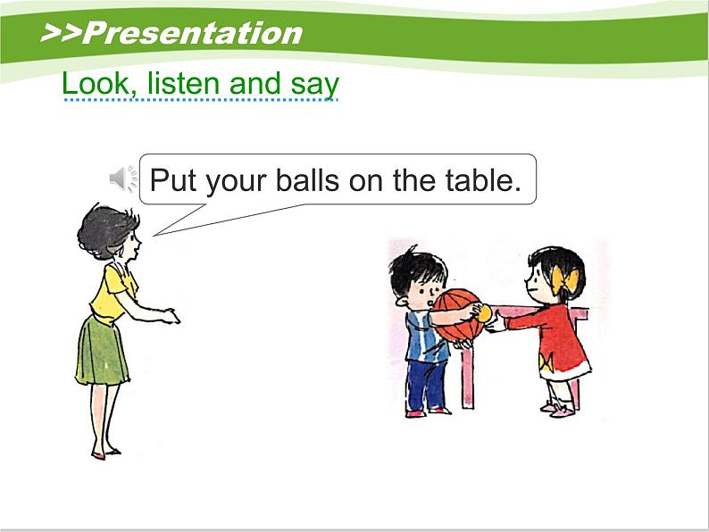 接力版小学英语三年级下册 Lesson13 This is your ball.课件07