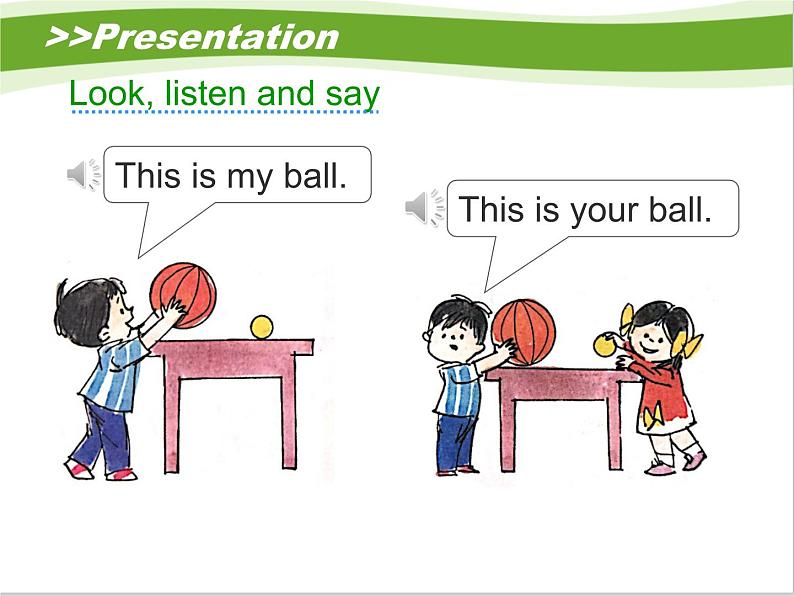 接力版小学英语三年级下册 Lesson13 This is your ball.课件08