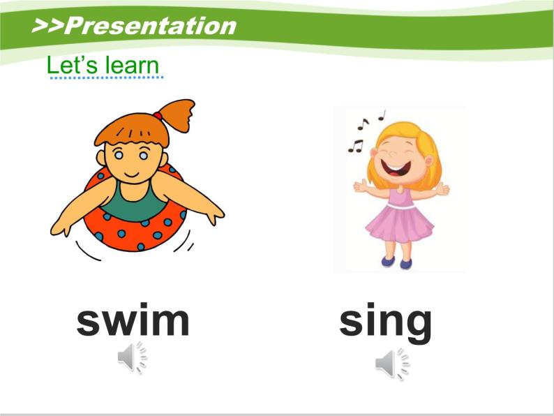 接力版小学英语三年级下册 Lesson10 Tom can swim.课件03