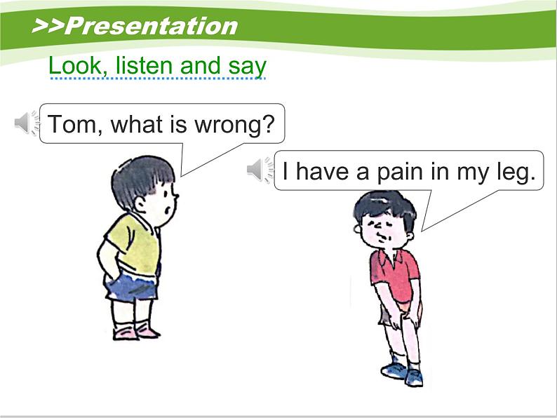 接力版小学英语三年级下册 Lesson14 What is wrong？课件04