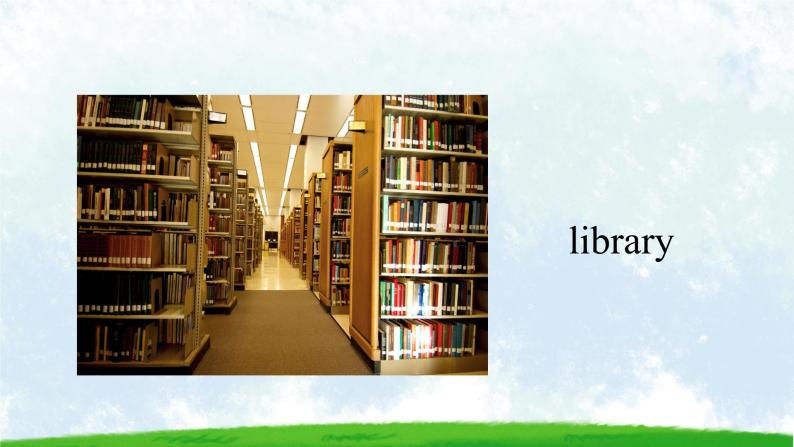 2021年接力版英语五年级下册 Lesson 5 Is there a library in your school  课件+教案+习题03