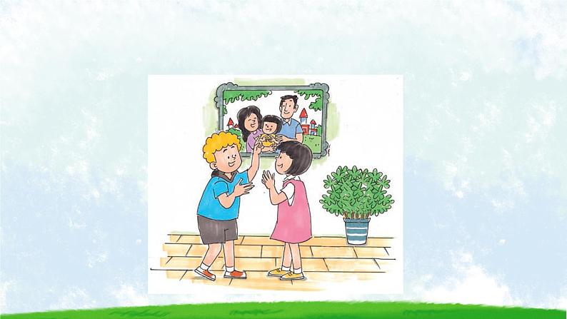 2021年接力版英语五年级下册 Lesson 7 Your parents were young then. 课件+教案+习题06