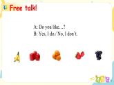 Unit 5 Do you like pears 人教版PEP英语三下 第六课时  课件+教案+练习