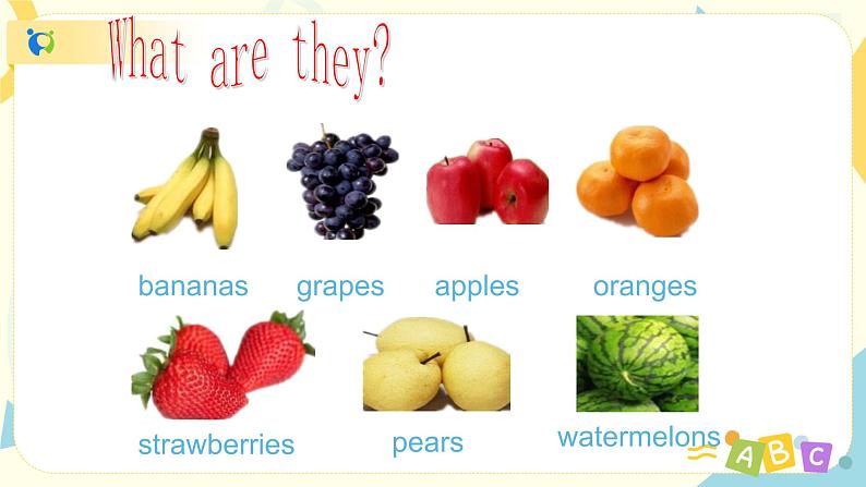 Unit 5 Do you like pears 人教版PEP英语三下 第五课时  课件+教案+练习03