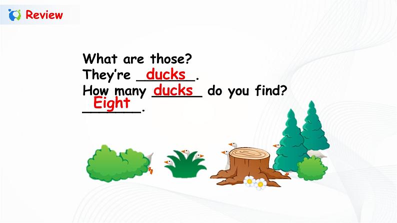 人教版英语四下 Unit4 partB 第二课时 课件PPT+教案+练习06