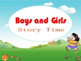 人教新起点版英语二年级上册 Unit 2《Boys and Girls》Story Time_（课件）