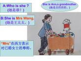 lesson 14  who is she 课件