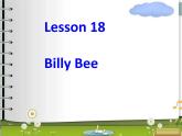 18课Billy   Bee课件PPT