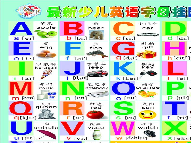 三年级下册英语课件-Lesson Y ABC song川教版(三年级起点) (共20张PPT)第4页