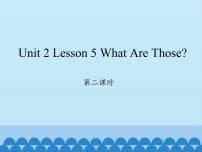 川教版四年级下册Lesson 5 What are those?说课课件ppt